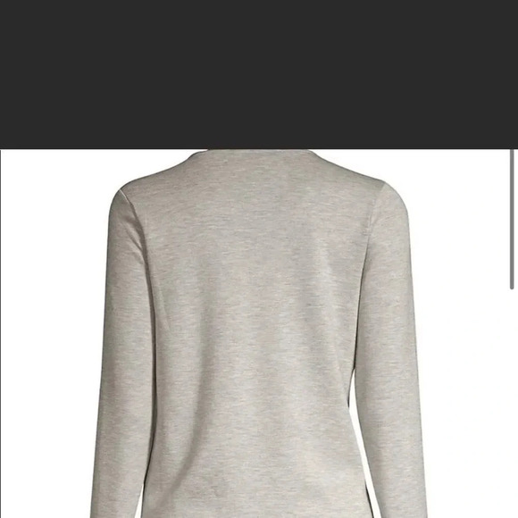 DH New York Pearl ruffle sleeve top Sz M New - Picture 3 of 14